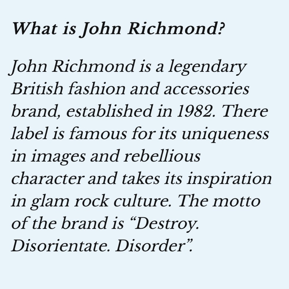 John Richmond Sweater, Viscose/Leather - Picture 9 of 10